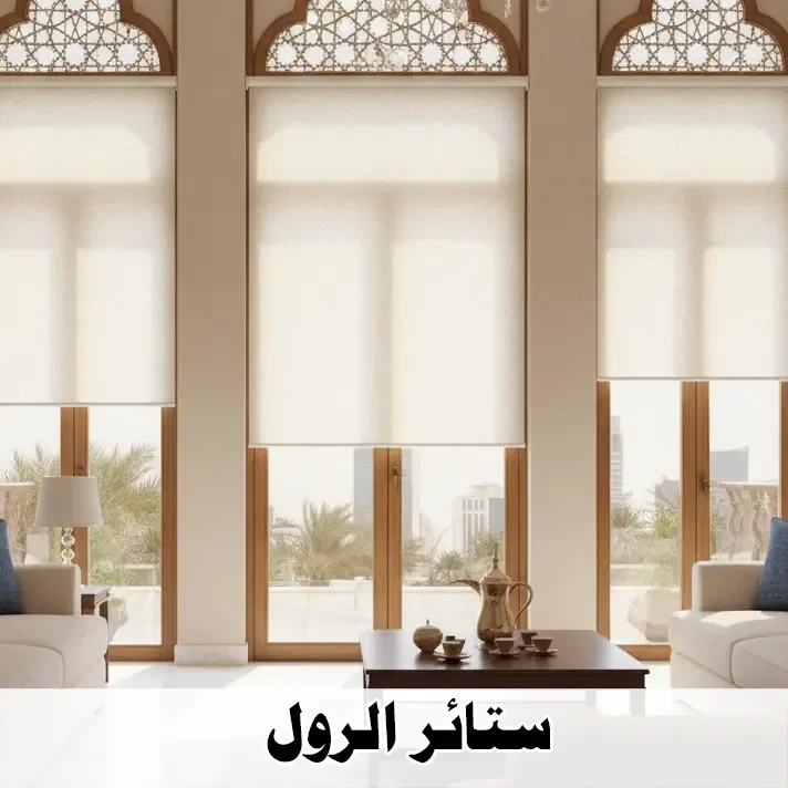 ستائر الرول الدوارة