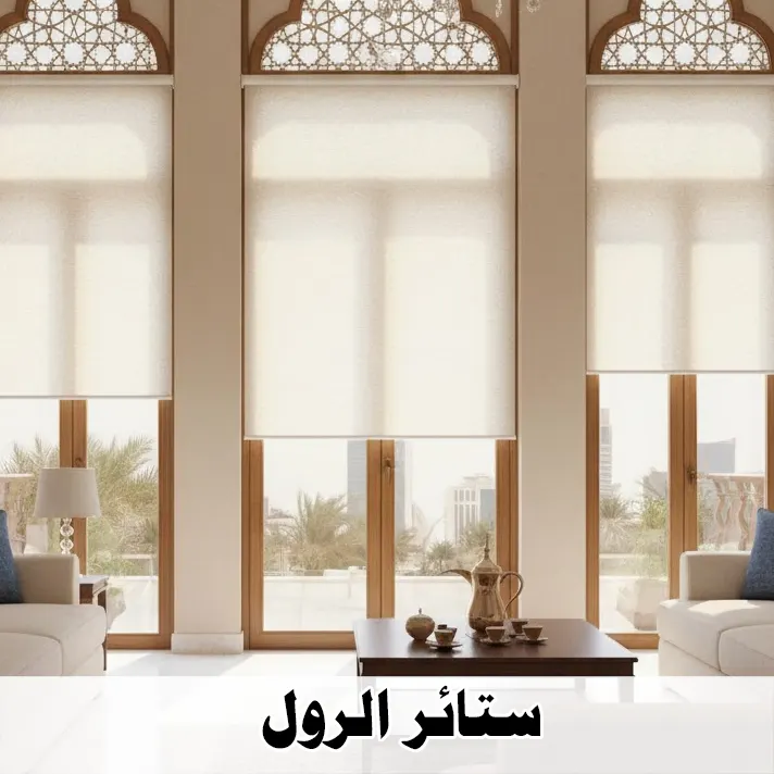 ستائر الرول الدوارة